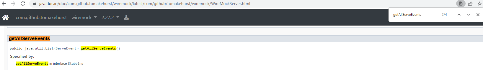 ServeEvents · Issue #1879 · wiremock/wiremock · GitHub