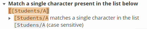 explanation from regex101