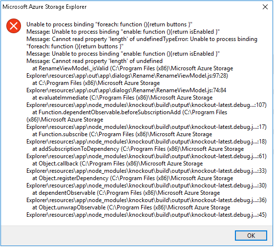Pop up an error when renaming one created new file share · Issue #451 ...