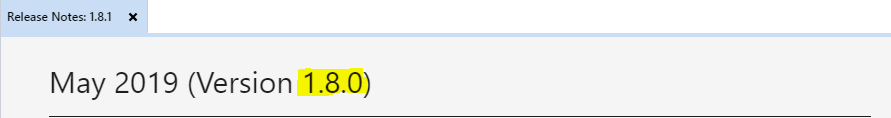 Need to update the version to 1.8.1 on Release Notes · Issue #1363 ...