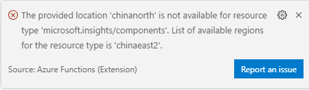 Signing in with Azure China & Azure Germany accounts fails to create ...
