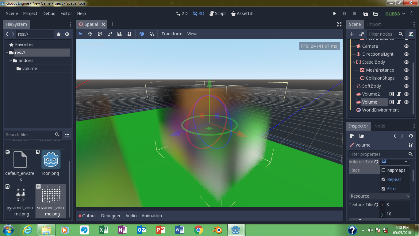 suzanne true 3d texture no mipmaps