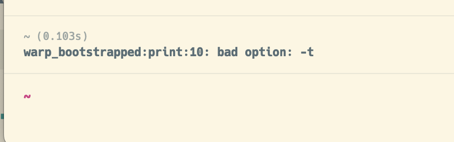 Error when launching new window · Issue #1434 · warpdotdev/Warp · GitHub