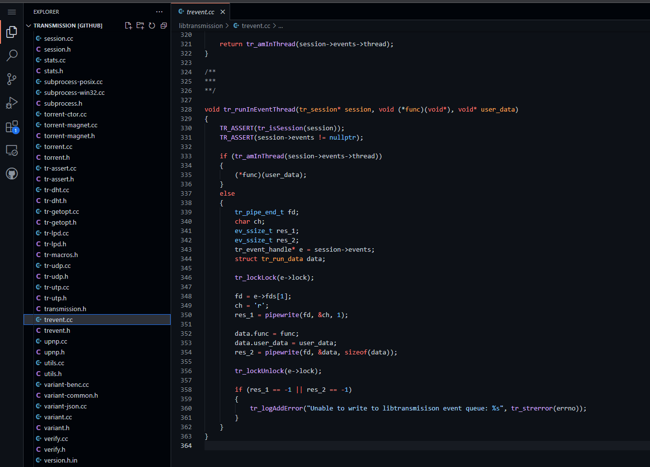 Transmission event queue is broken on my NAS · Issue 1957