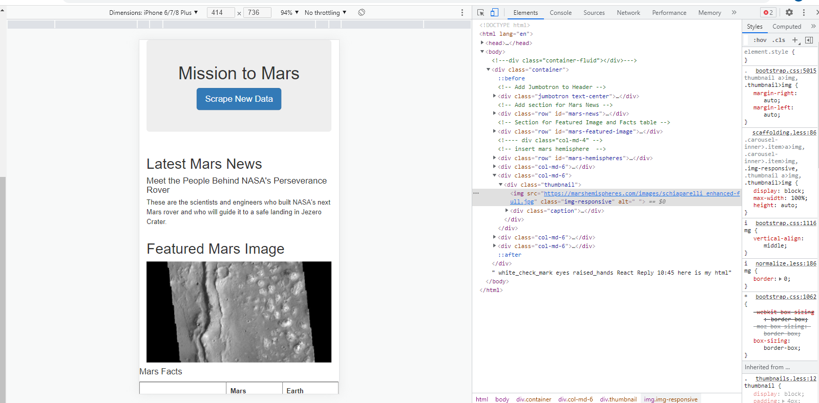 GitHub - leomerits/Mission-to-Mars · GitHub