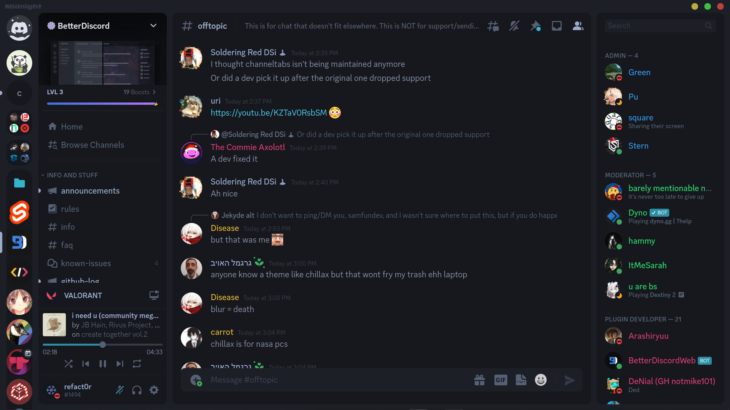 GitHub Deviantkay MidnightCustom Midnight Custom Theme For Vencord GitHub Deviantkay MidnightCustom Midnight Custom Theme For Vencord