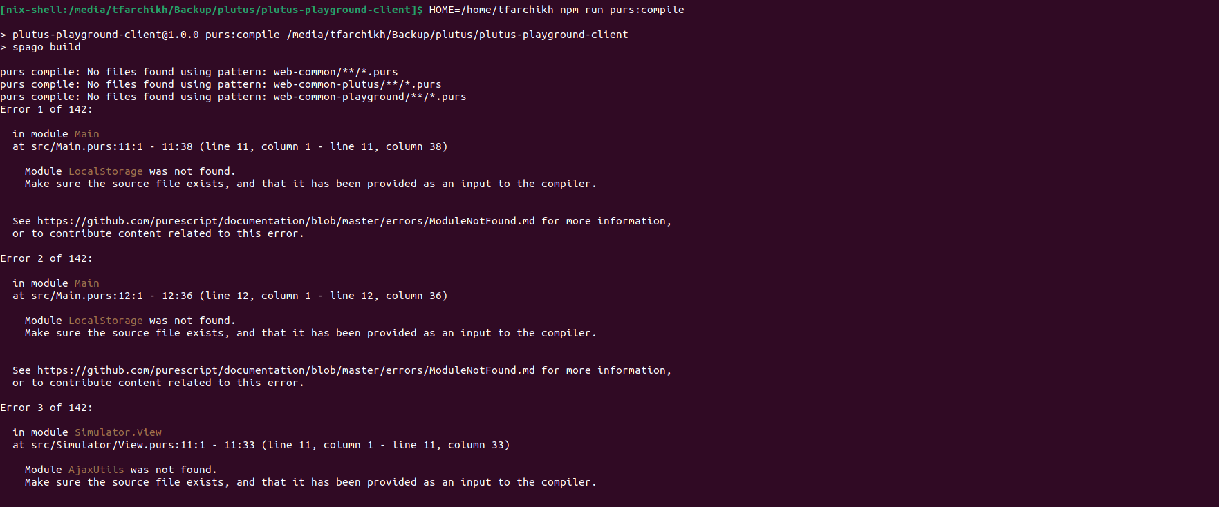 Running plutus playground · Issue #3437 · IntersectMBO/plutus · GitHub