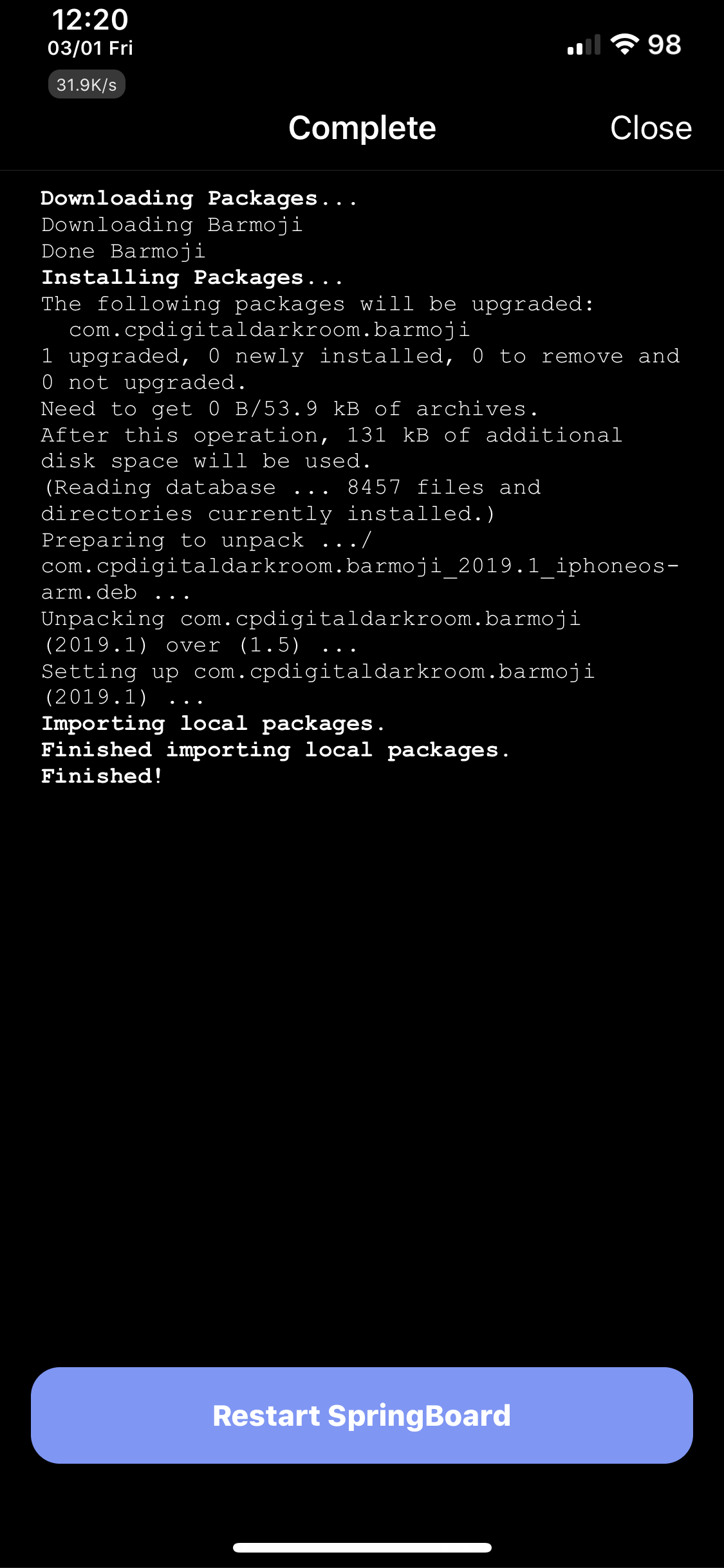 Can't upgrade packages that's in 'IGNORED UPGRADES' · Issue #768 ...