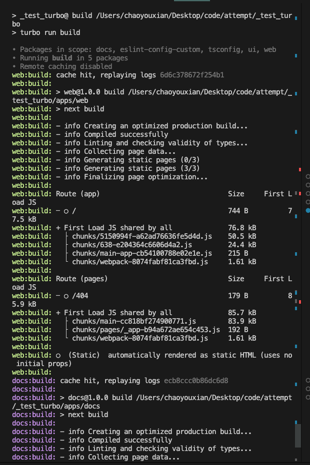 [turborepo] build production not updatetodate · Issue 5442 · vercel/turbo · GitHub