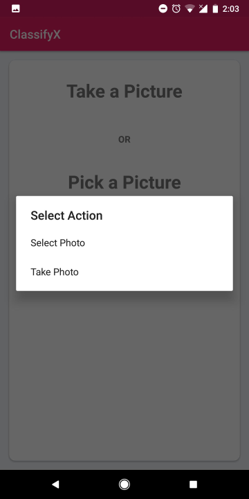 GitHub - yashprakash13/ClassifyX-App: This is the Android application ...