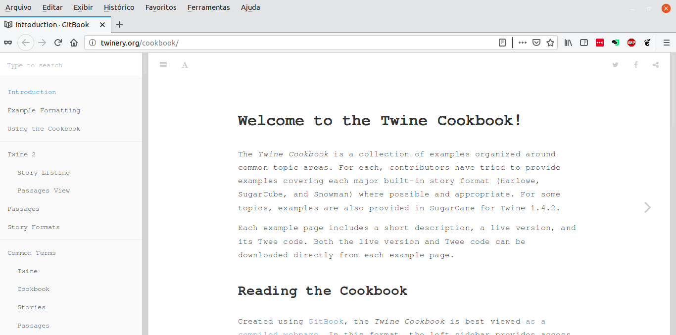 Link opened in Telegram