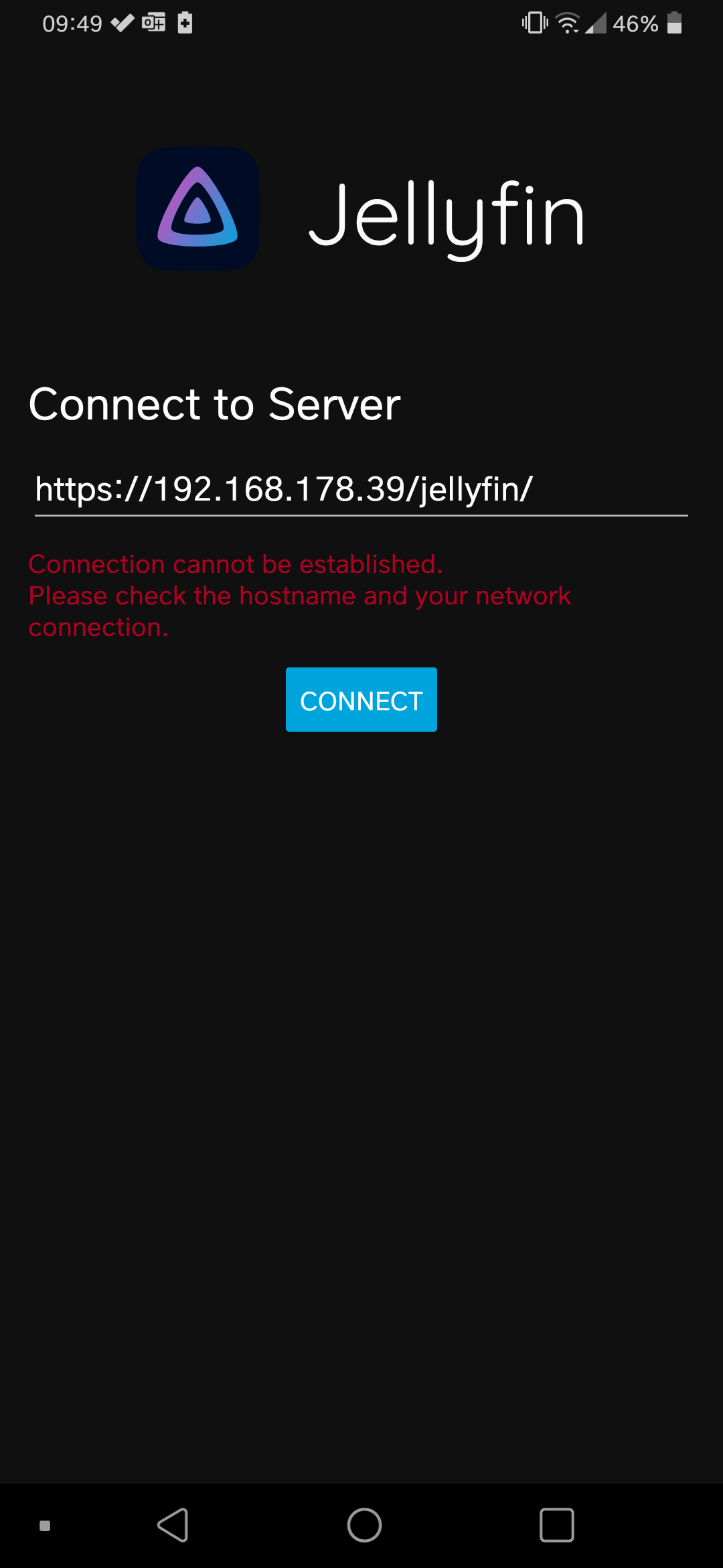 Https not working · Issue 345 · jellyfin/jellyfinandroid · GitHub