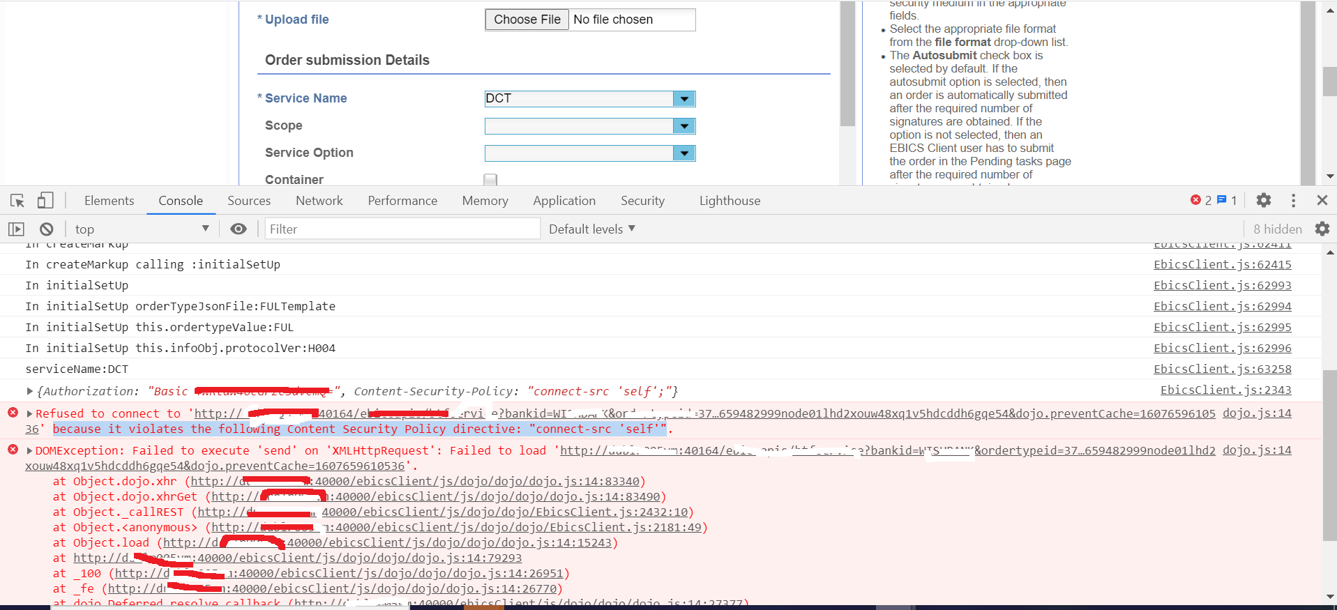 No able to call external GET API · Issue #398 · dojo/dojo · GitHub