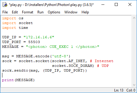 Request: VYV Photon control · Issue #2 · bitfocus/companion-module-vyv ...