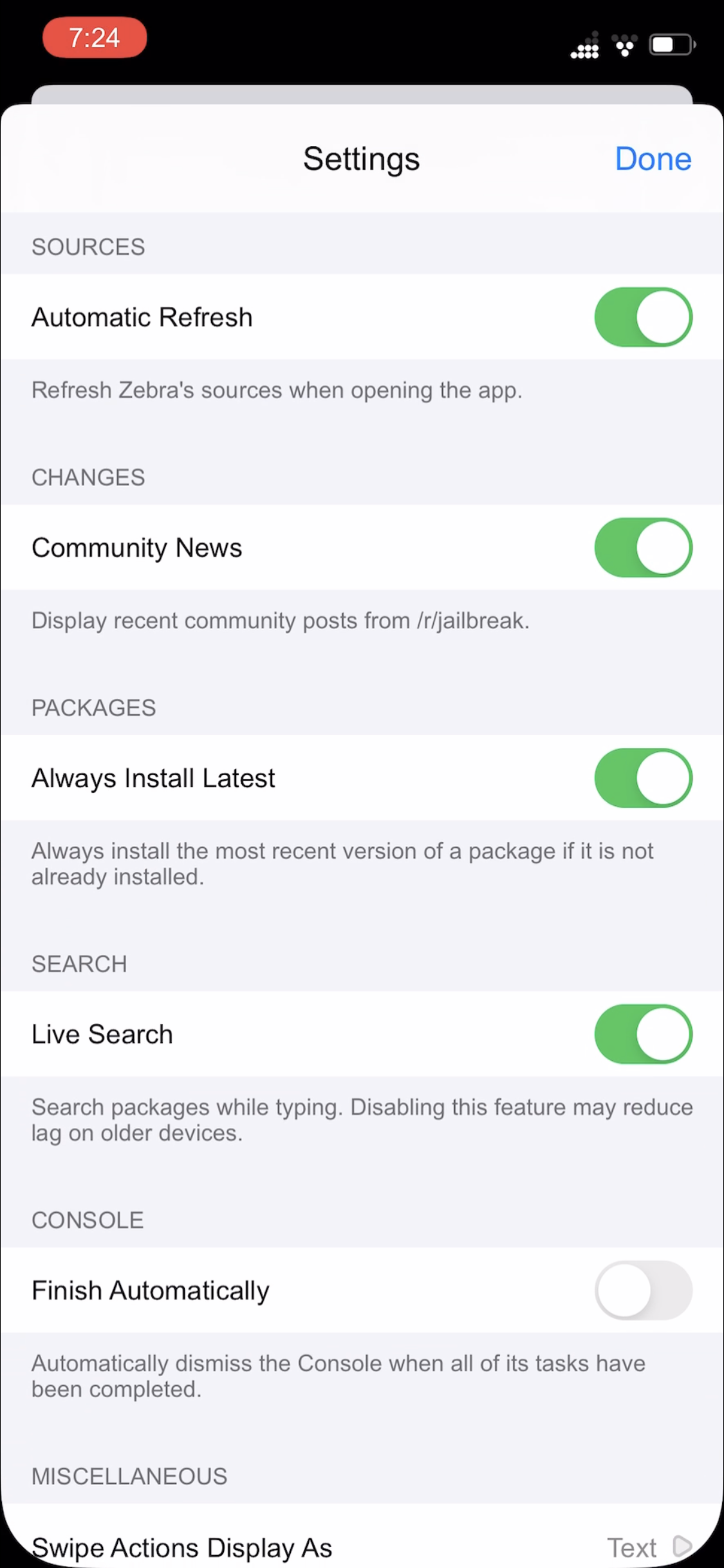 Live search not working. · Issue #1314 · zbrateam/Zebra · GitHub