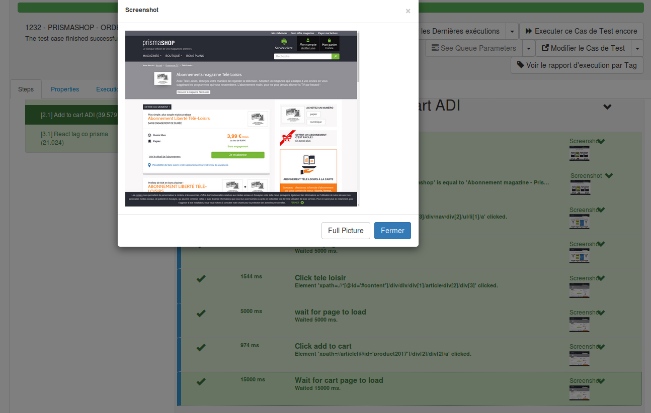 Cannot click on a link (a) · Issue #1638 · cerberustesting/cerberus ...