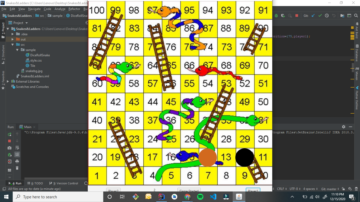 GitHub - samarthgaur2/Snakes_And_Ladders_Game: This is a java project ...