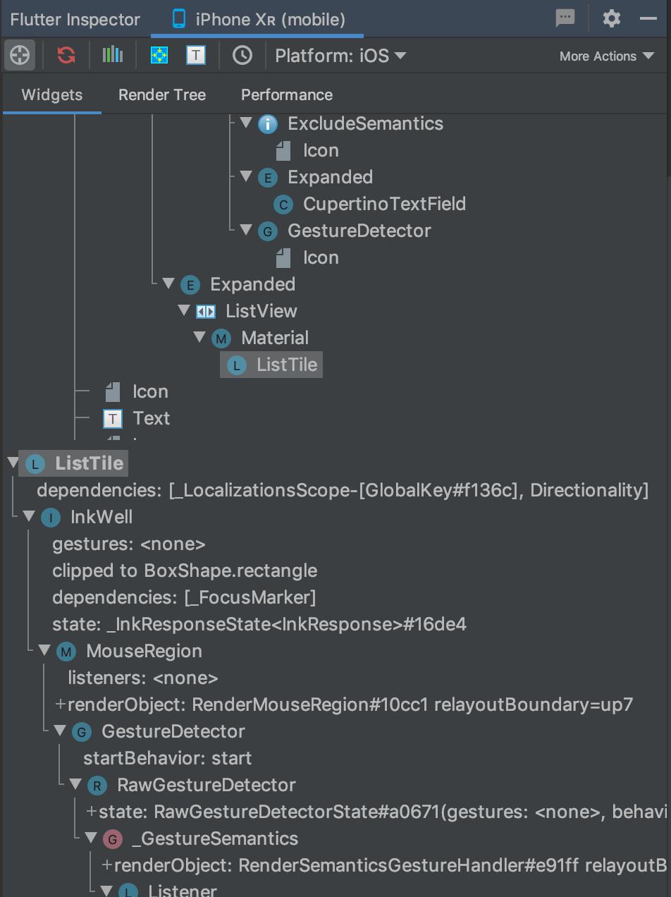 ListTile constructor parameters not exposed as properties · Issue ...