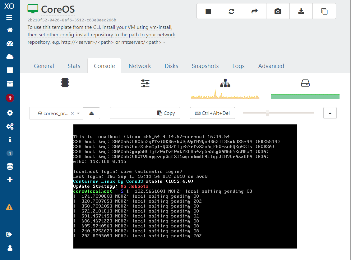 XO not showing Container tab in a CoreOS VM · Issue #62 · xcp-ng/xcp ...