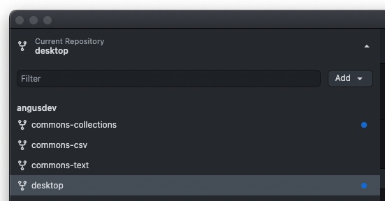 Fix repository change indicator not visible if selected and in focus by ...