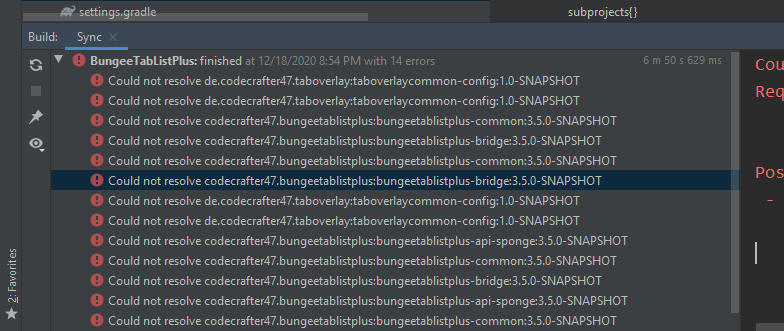 something is wrong with gradle not getting the depends · Issue #610 ...