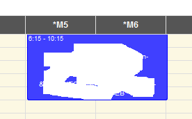 how to show timeGridDay with rowspan dynamically · Issue #4012 ...
