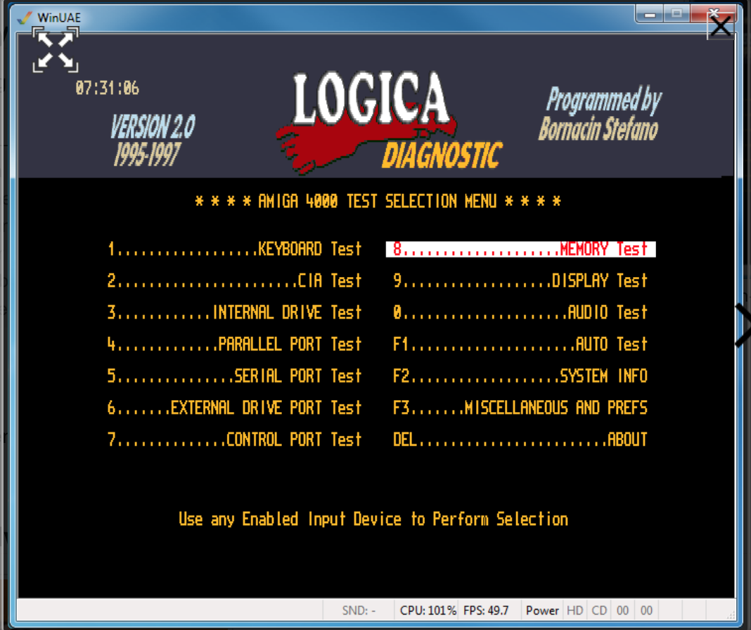 New DiagROM V1.3 Diagnostic ROM Cartridge For Amiga 500, 600, 2000, CDTV
