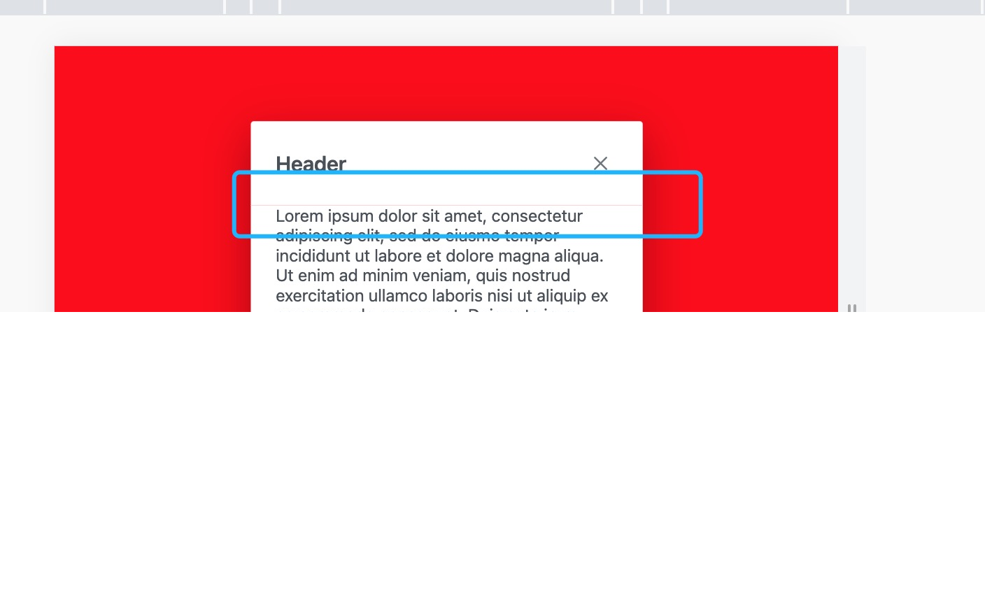 dialog - unwanted lines under small screen · Issue #11275 · primefaces ...