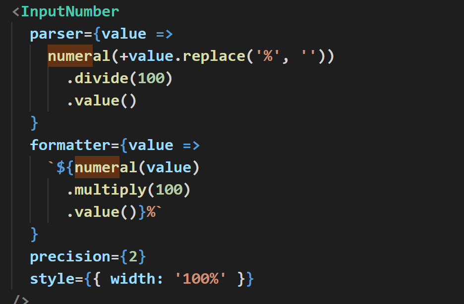 inputNumber parser 返回值类型错误 · Issue #15226 · ant-design/ant-design · GitHub