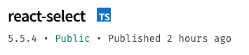Can not install latest react-select version · Issue #5407 · JedWatson ...
