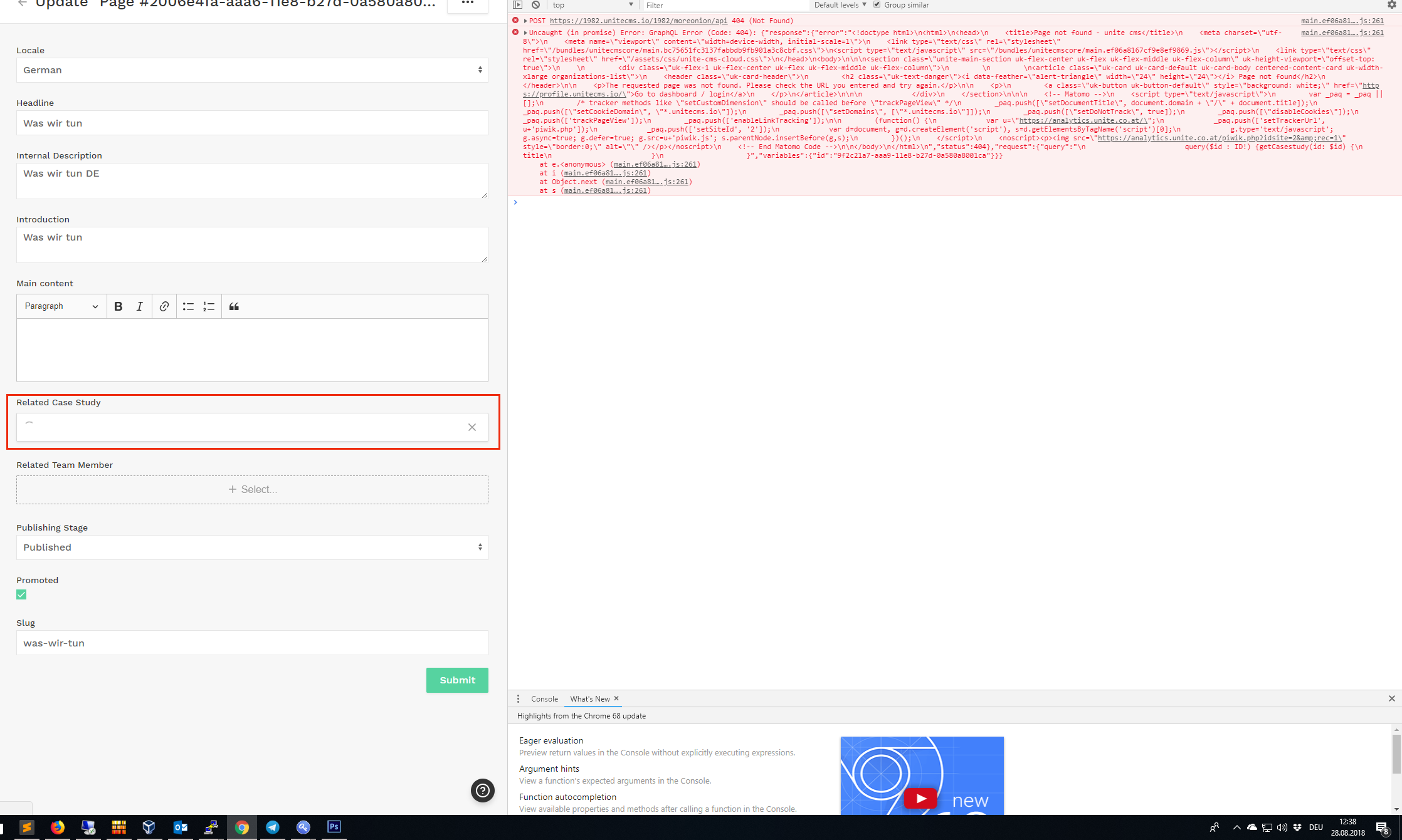 Reference Field not working 404 · Issue #221 · unite-cms/unite-cms · GitHub