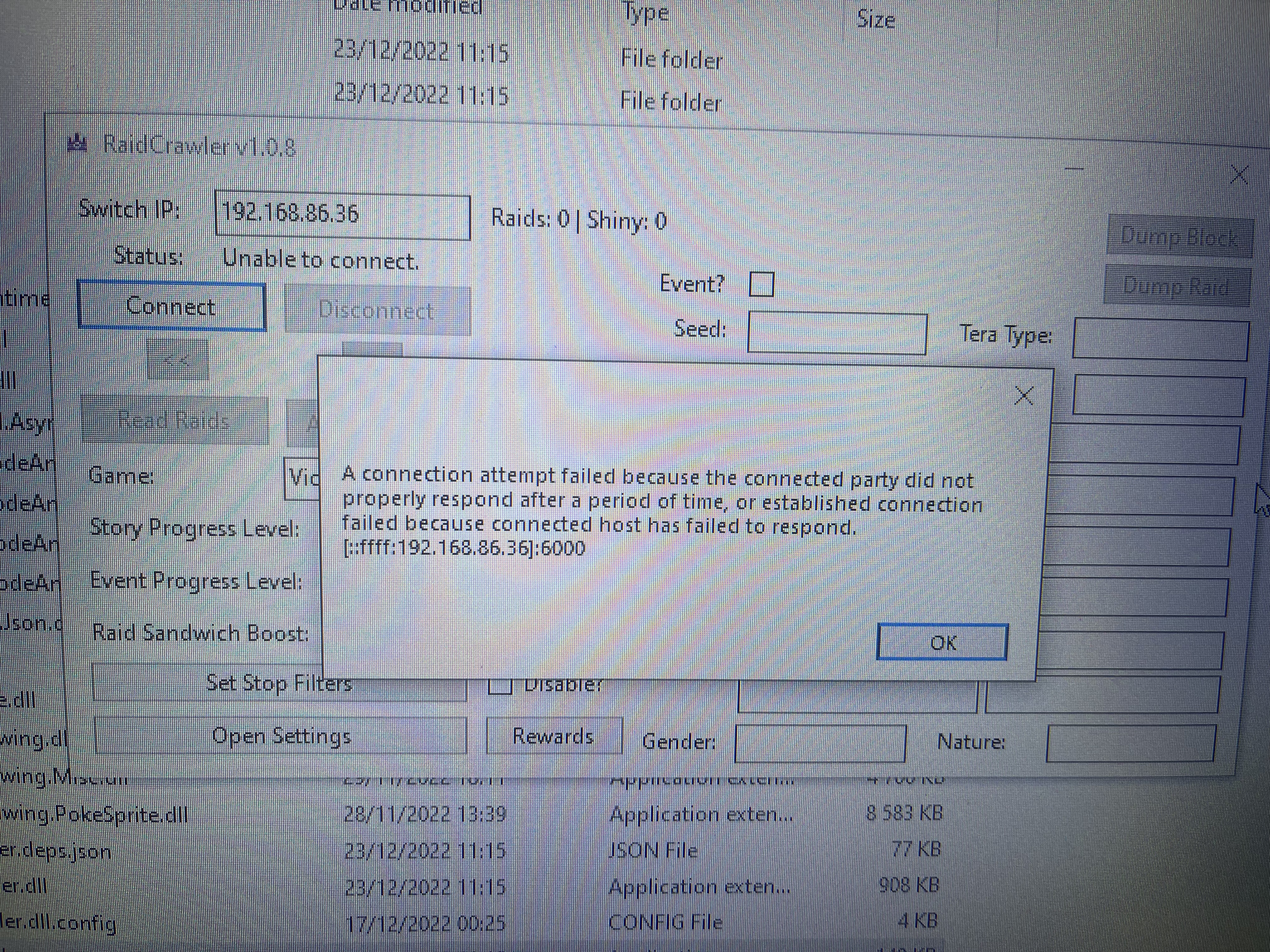 Raidcrawler Guide Banned switch · Issue #56 · LegoFigure11/RaidCrawler · GitHub