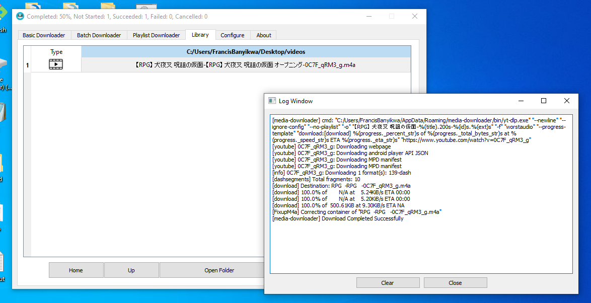 japanese file names do not correctly in the playlist title on Windows ...