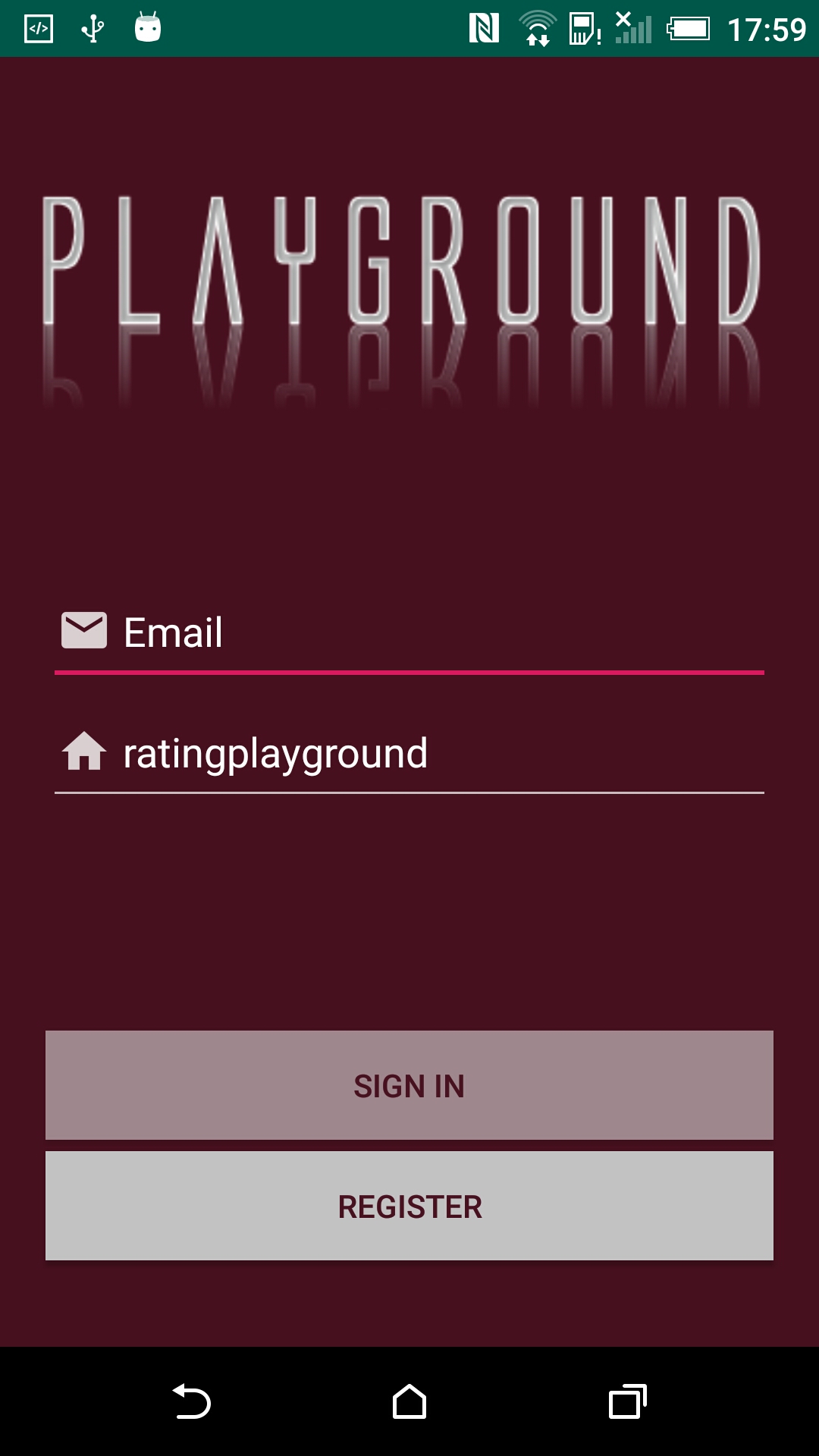 GitHub - RanWeiner/PlaygroundClient: Android Client for the Rating ...