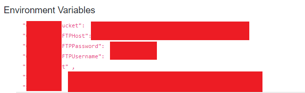 ScoutSuite does not flag credentials in Lambda Environment Variables ...