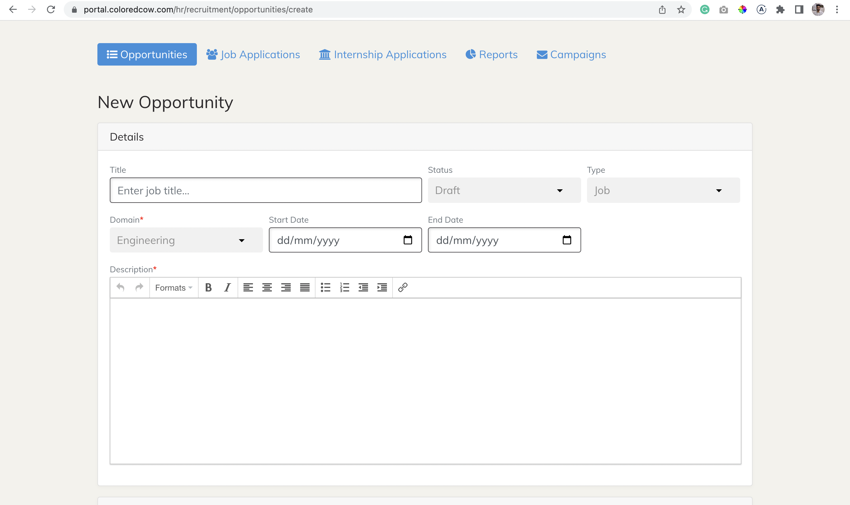 Enable all the customization options for tinymce editor on new ...