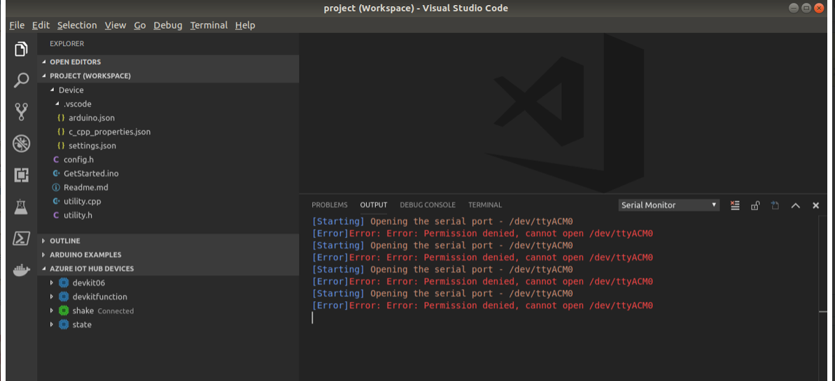 [Ubuntu18.04]cannot open the serial port permission denied · Issue