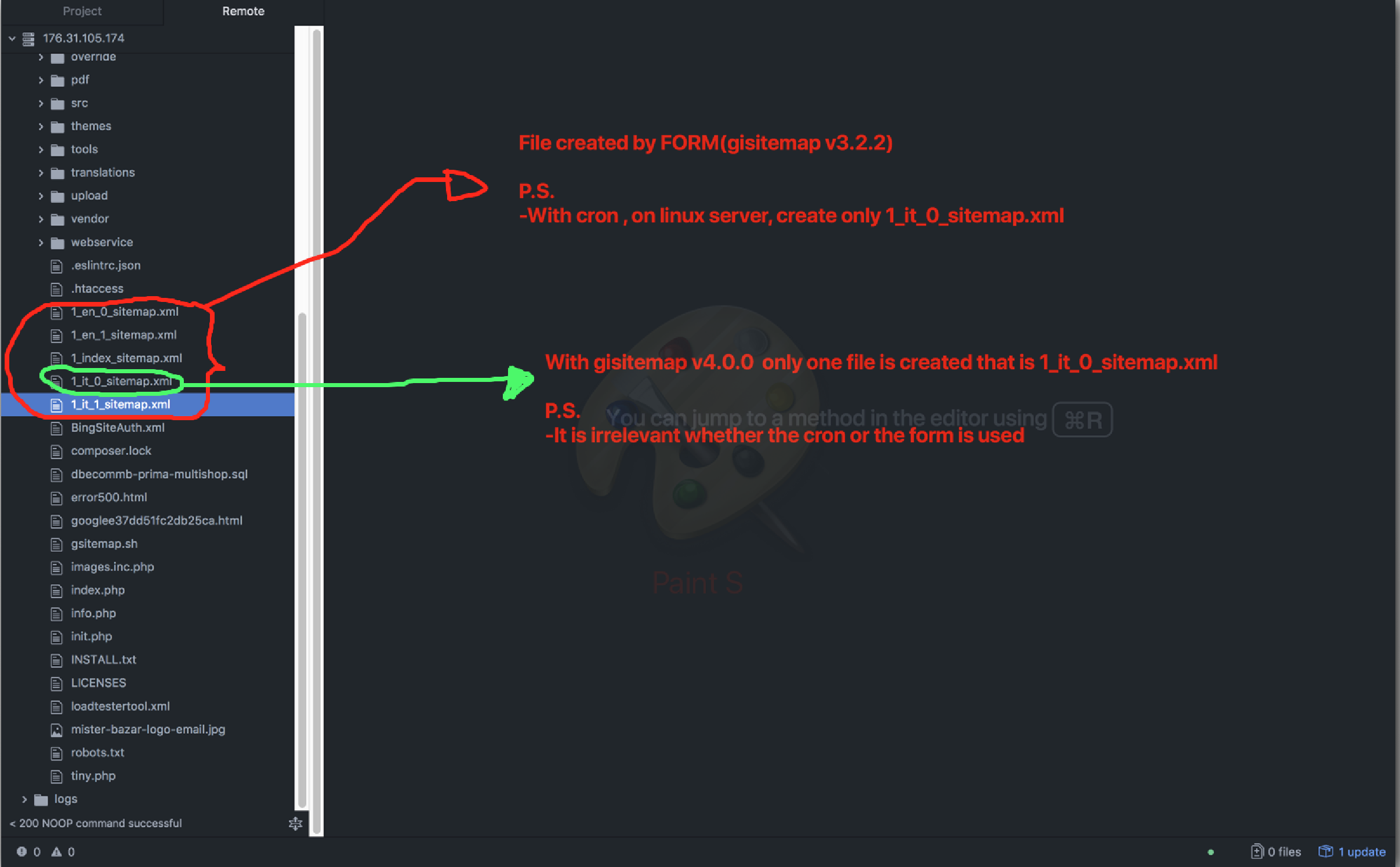 problem with the generated sitemap files issue 57 prestashop