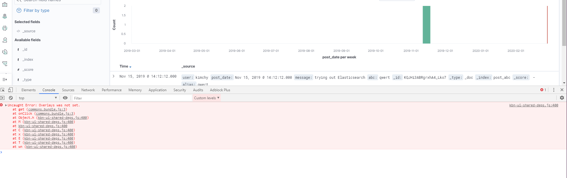 Discover error message does not show up · Issue #58864 · elastic/kibana ...