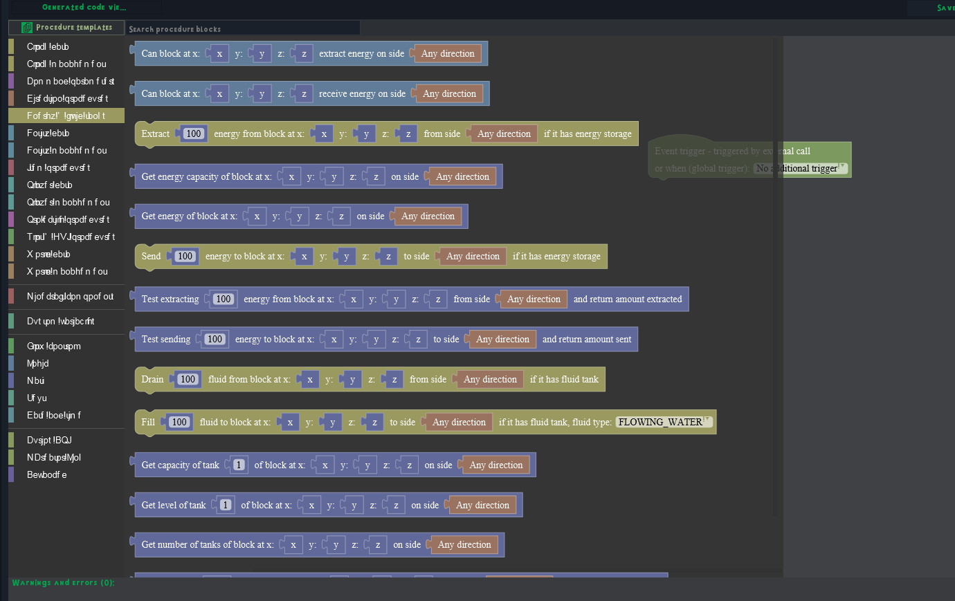 Procedural editor text bug. · Issue #962 · MCreator/MCreator · GitHub