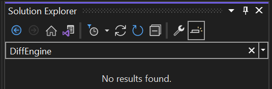 Solution Explorer search is not showing package contents · Issue #7834 ...