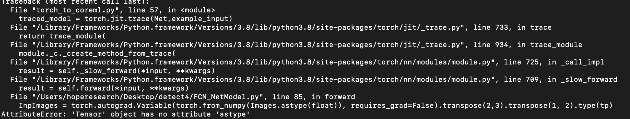 How to load trained . torch from conversion to .mlmodel · Issue #53264 ...