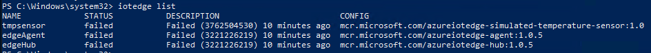 Edge modules 'failed' after reboot · Issue #659 · Azure/iotedge · GitHub