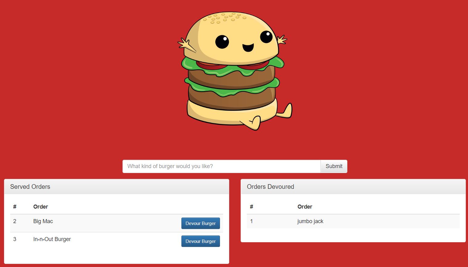 GitHub - djulaton/Burger