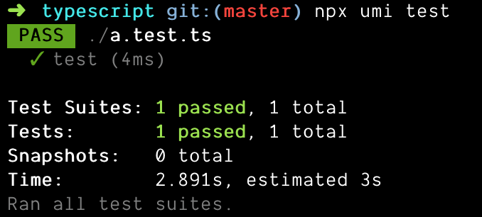 umi test typescript · Issue #1386 · umijs/umi · GitHub