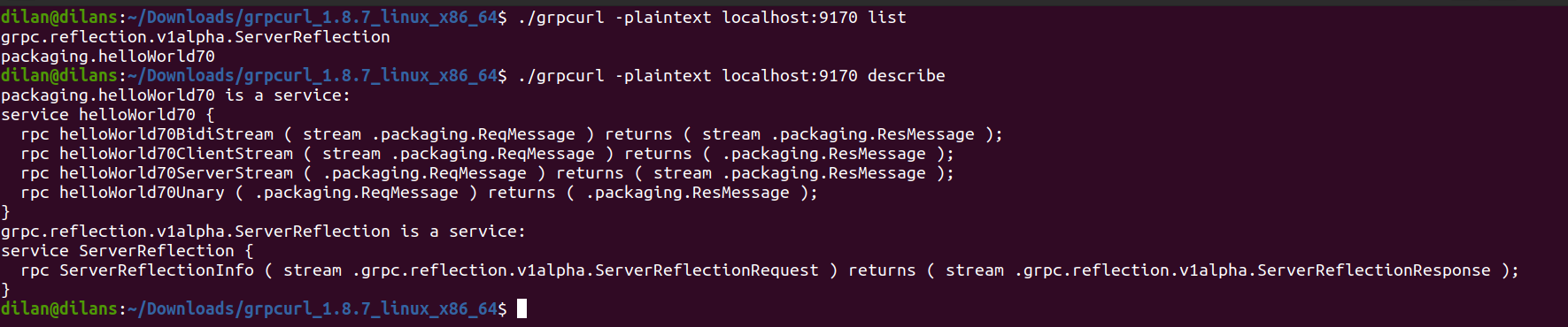 Add server reflection support by dilanSachi · Pull Request #1015 ...