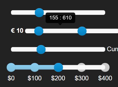 Switch filter UI for Rating, Resolution and Duration to Range Sliders ...