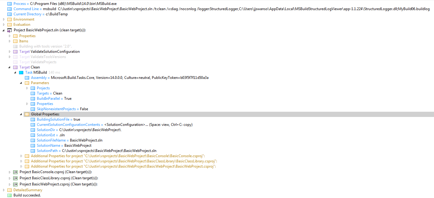 System.InvalidOperationException when building a solution file and