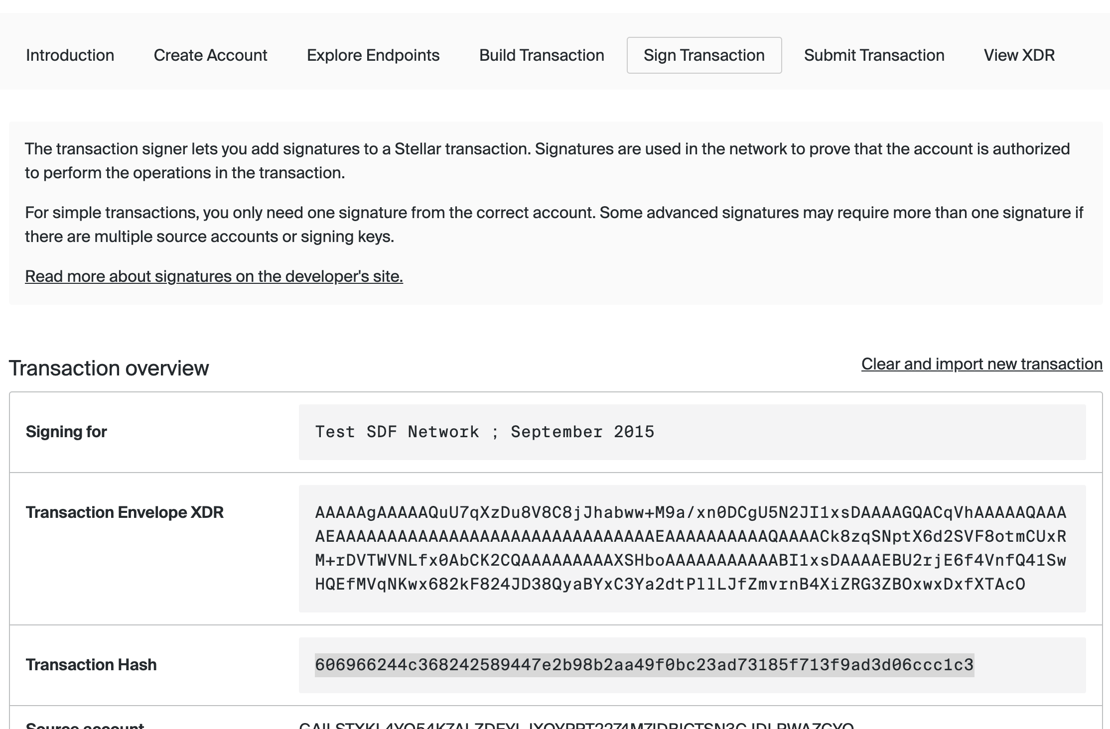 Feature Request Display transaction hash in all places that the base64