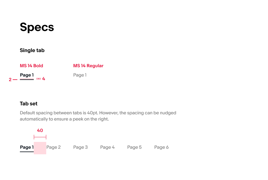 tabs: design system updates (EVO) · Issue #1436 · eBay/skin · GitHub